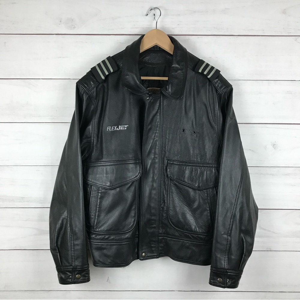 Perrone Aviation Leather Jacket